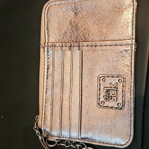 The Sak Metallic Card Wallet